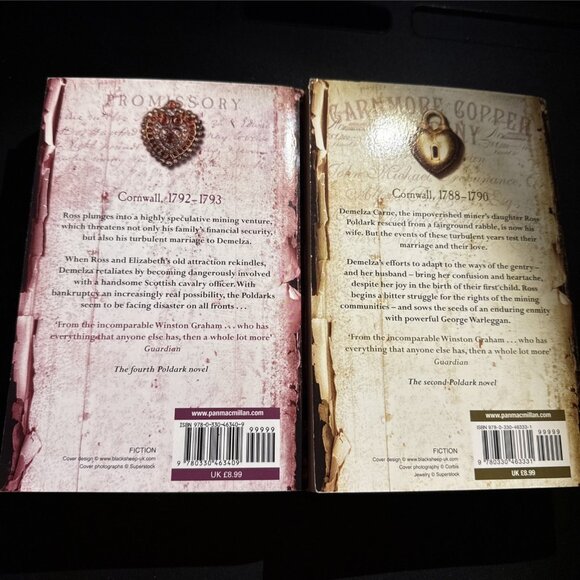 Winston Graham Book Lot of 7 Different Poldark Series by PAPERBACKS - Picture 7 of 12